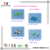 SC SX adapter with flange