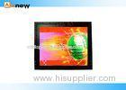 XGA TFT LED Backlit Panel Mount LCD Monitor , Chassis Touch Screen With Protective Glass