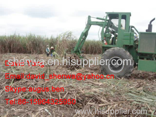 4 WD cane grab loader working in South Africa