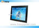 IR Touch 12.1 Inch LED Panel Mount LCD Monitor , HD TFT LCD Display