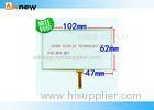 Small MP4 Resistive Touch Screen Panels For GPS Navigation Devices