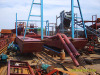 jet suction type gold mining vessel