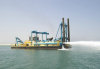 river sand jet suction type gold dredger