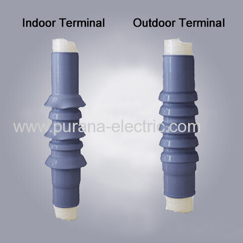 24kV Cold shrinkable Silicon Rubber Cable Terminal
