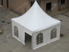 5x5m square tent with decorative linings for party wedding and event