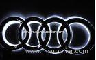 Custom Front Lit 3D Car Logos Auto Badges Waterproof With LED Light