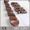 Gold Antique Polished Copper Titanium Sign Letters / Exterior Sign Letters
