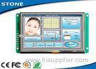 Custom HMI touch screen TFT LCD module 5 inch with high brightness 300 cd / m2