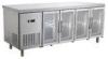 473L Four Glass Door Back Bar Refrigerator Stainless Steel , 2245 x700x850