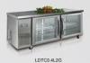 1800x800x800 440L Ventilated Refrigerated Prep Table For Kitchen , 2 door