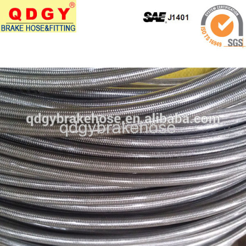 dot approved stainless steel braided brake line coil