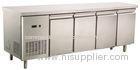 Industrial Custom Table Top Refrigerator With 4 Doors , 473L