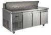 350 Three Door Flip Open Cover Stainless Steel Salad Bar Counter For Commercial,1800x700x850