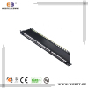 19'' STP 24 Ports CAT5e Patch Panel with Horizontal Version