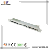 19'' 1u 24 Ports CAT6 Patch Panel with Each One Modular Shielded