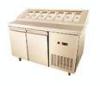 Commercial Pizza Prep Cooler With GN Pan , 225L Pizza Prep Counter