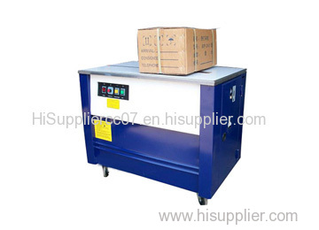 Semi-automatic high desk strapping machine binding machin