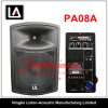 8inch 2 way plastic speaker box with amplifier to active and passive