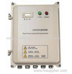 Three phase power supply lightning Protection box 380-100