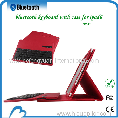 Bluetooth keyboard case for iPad Air 2 with bluetooth keyboard
