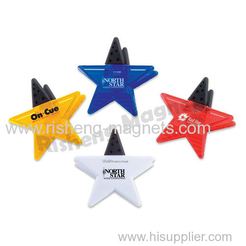 Star Shaped Strong Neodymium Magnetic Clips N42