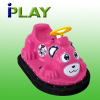Kids lovely 2014 happy Animal Bumper Car (pink) battery powered theme park bumper cars games