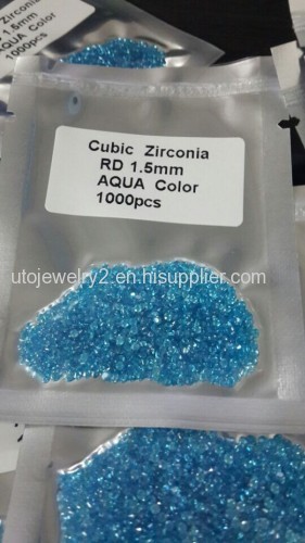 topaz blue CZ gems wholesales