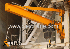 CJX Series Pillar Mounted Slewing Jib Crane