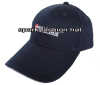 Promotional 100% cotton six panel baseball hat with sandwich peak