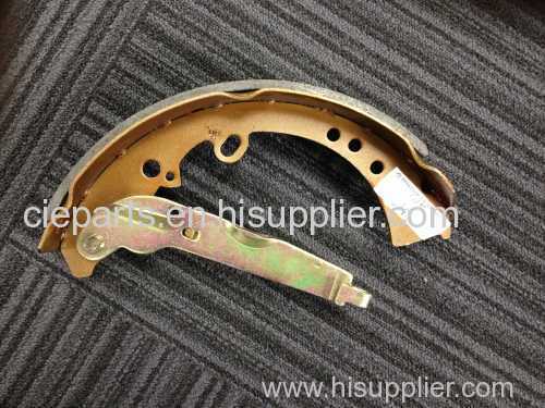 non-asbesto brake shoe with high performance on braking