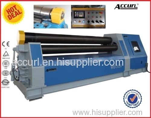 W11 20mm 3000mm length 3 roller plate Rolling Machine