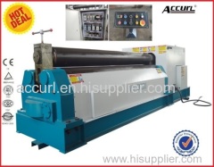 W11 10mm 6000mm Mechnical ISO certified 3-roller rolling machine