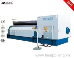 W11 12mm 3000mm Mechnical ISO certified 3-roller rolling machine