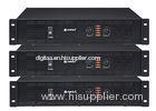 Black 2U 101dB Sound Power Amplifier With Fiber Glass Circuit