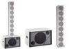 White Passive / Active Column Array Speakers For Wedding Conference