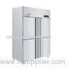 350W Four Door French Door Refrigerator , Upright Refrigerator And Freezer