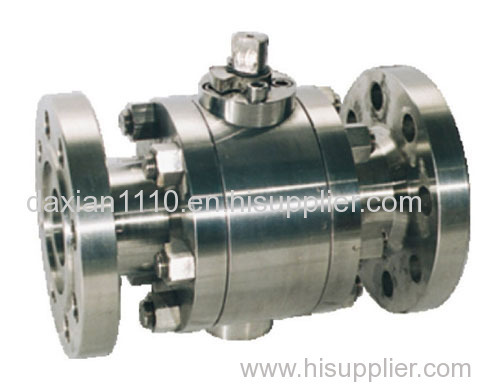 Forged Steel Metal To Metal Floating Ball Valve