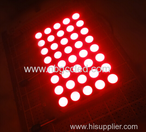 5x8 matrix led 3mm Dot