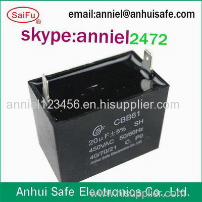 CBB61 4.5uf Metallized Polypropylene Film Capacitor