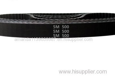 free shipping&factory price 5M rubber timing belt fiberglass 93 teeth pitch 5mm length 465mm width 6mm professional