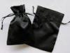 Colorful Satin Drawstring Pouch Durable For Packing Wedding Gift