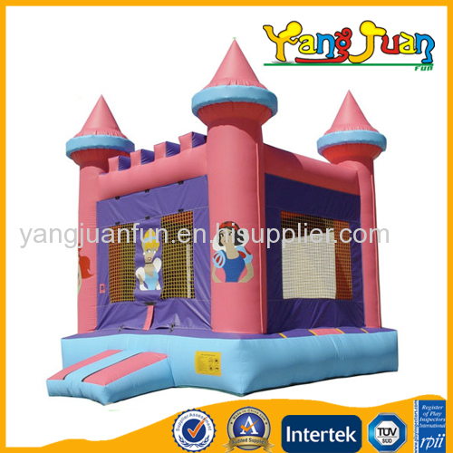 Romantic frozen inflatable princess bouncy castle