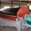 Long durability wet high-intensity magnetic separator used for reduction of the iron from quartz sand