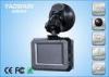 ABS Black Dual Lens Car DVR Recorder Full HD With 2.0 Inch LCD Screen