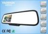 Rear View Mirror 1080P Dash Cam Motion Detection Radar Detector