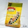 Custom Printed Ziplock Quad Sealed Cat Litter Bags, Pet Food Packaging Bags