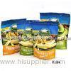 NY / PE Food Packaging Plastic Bags Zipper Design For Frozen Food