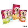 Custom Printed Stand Up Plastic Clear Laminated Pet Food Pouch For Dog