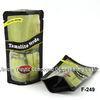 Custom Food Packaging Plastic Bags PET / PE With Side Sealed