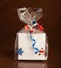 Clear Chocolate Food Packaging Pouch / Christmas Cello Gift Bag